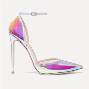 GIANVITO ROSSI Sabin 105 Iridescent Pumps